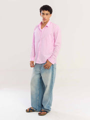 Pink Poplin Shirt